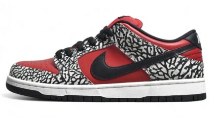 Dunk SB Low Supreme Red Cement (2012) 313170-600