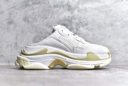 Balenciaga Triple S Triple S Mule In White