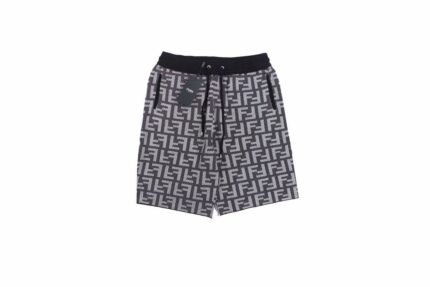 Ghost Line Double F Logo Knit Short