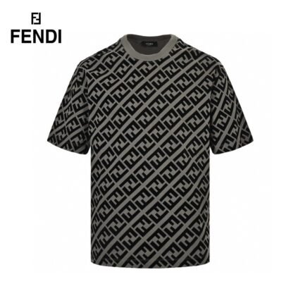 24ss Full Flocking Logo T-Shirt
