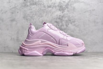 Balenciaga Triple S Allover Logo Pink