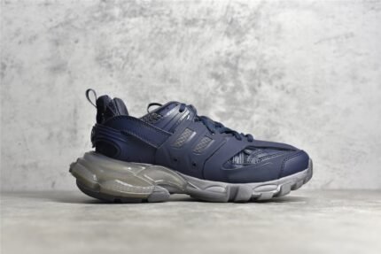 Balenciaga Track Clear Sole Sneaker Navy