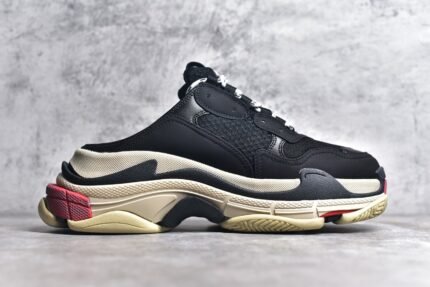 Balenciaga Triple S Triple S Mule In Black