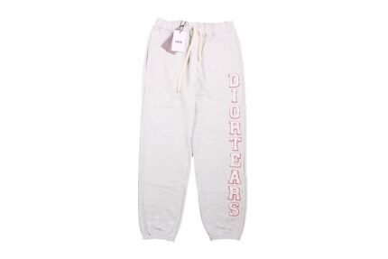 23ss Vertical Towel Embroidery Logo Pants