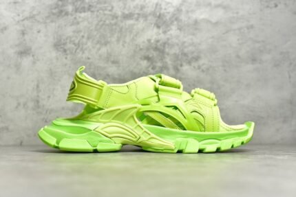 Balenciaga Track Sandals Green
