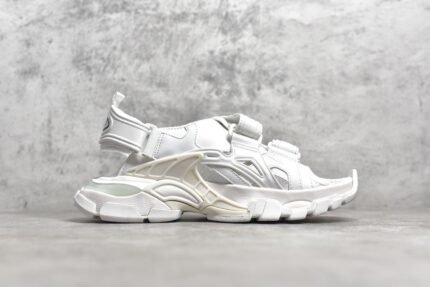 Balenciaga Track Sandals White