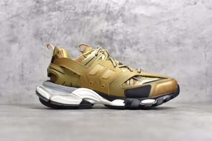 Balenciaga Track Trainer Gold
