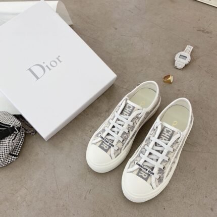 DIOR WALK N Embroidered canvas Casual shoes size: 35-41 (41 can be customized made) note shoes size when you fill shipping address
