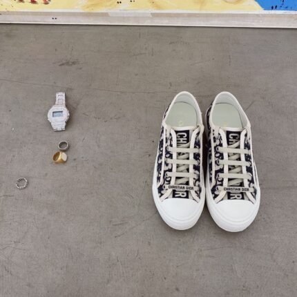 DIOR WALK N Embroidered canvas Casual shoes size: 35-41 (41 can be customized made) note shoes size when you fill shipping address