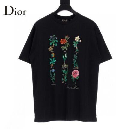 CD Flowers Specimen Logo T-Shirt