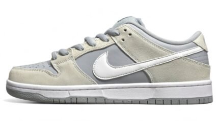SB Dunk Low Summit White Wolf Grey