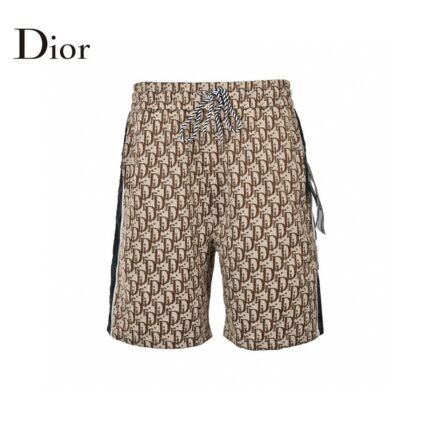 24ss Full Logo Jacquard Weave Side Braid Short