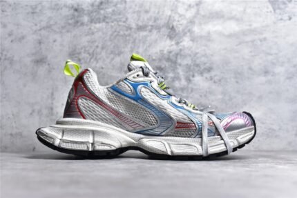 Balenciaga 3XL Trainers In white red and blue mesh