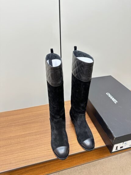 Chanel Autumn and winter new small fragrant diamond lattice knight boots size: 35-40 note shoes size when you fill shipping address