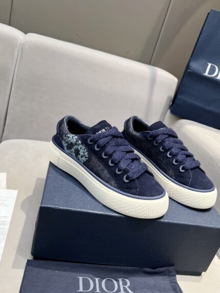 Dior x Denim Tears B33 Oblique Casual sports shoes  Size: Women 35-41 / Men 39-45 note shoes size when you fill shipping address