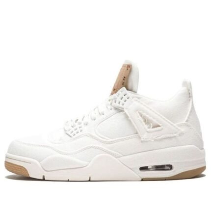 Air Jordan 4 Retro x Levis White Denim